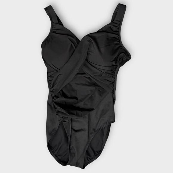 Miraclesuit Rock Solid Revele One-Piece Swimsuit Size US/12 - Picture 3 of 8